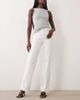 Good American Good American good true straight jeans in white - 1