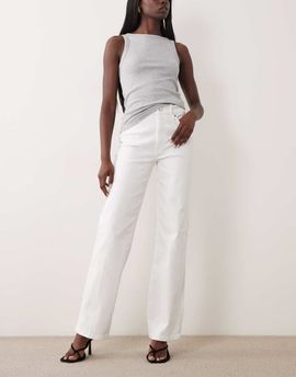 Good American Good American good true straight jeans in white