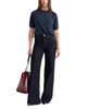 Good American Good American Good Waist Mid Rise Palazzo Jeans in Rinse - 2