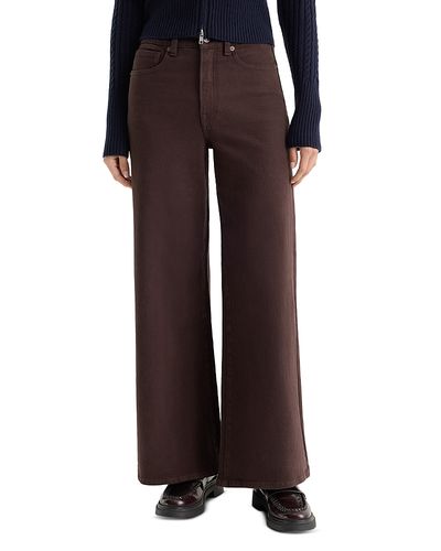 Good American Good American Good Waist Palazzo Ankle Jeans in Espresso