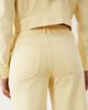 Good American Good American Good Waist palazzo wide leg jeans with cut-outs in lemon - part of a set-Yellow - 4