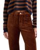 Good American Good American Good Waist Velvet High Rise Palazzo Jeans in Bronze - 5