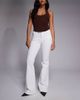 Good American Good American high rise good legs flare jeans in white - 1