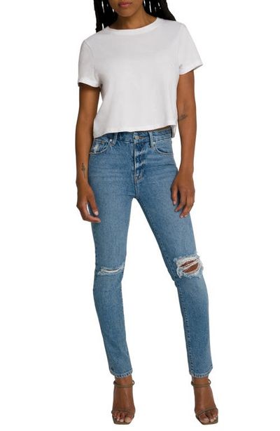 Good American Good American High Waist Skinny Jeans