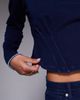 Good American Good American jeanius corset hoodie in navy blue - part of a set - 4