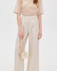 Good American Good American Linen Blend Trousers Oat - 5