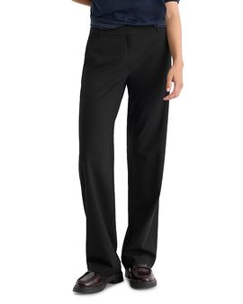 Good American Good American Low Rise Straight Leg Pants