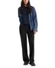 Good American Good American Low Rise Straight Leg Pants - 2