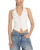 Good American Good American Luxe Suiting Halter Vest - 1