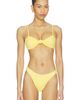 Good American Good American Matte Twist Bandeau Bikini Top - 2
