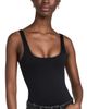 Good American Good American Modern Tank Scuba Thong Bodysuit Black001 - 1
