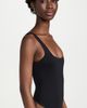 Good American Good American Modern Tank Scuba Thong Bodysuit Black001 - 4