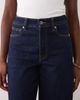 Good American Good American palazzo high rise crop jeans in dark blue wash - 4