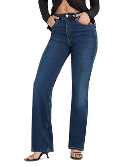 Good American Good American Petites Good Straight Jeans in Indigo572