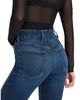 Good American Good American Petites Good Straight Jeans in Indigo572 - 5