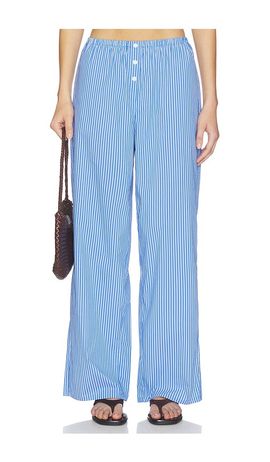 Good American Good American Poplin Pull On Pants