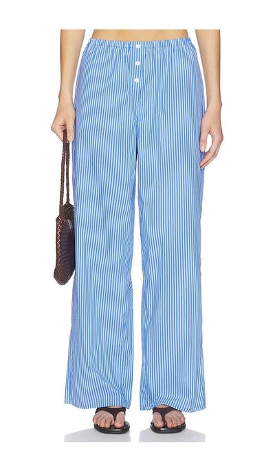 Good American Good American Poplin Pull On Pants