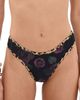 Good American Good American Reversible Good 90s Bikini Bottoms Lucky Roses - 1
