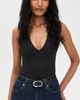 Good American Good American Scuba Deep V Thong Bodysuit Black001 - 2