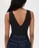 Good American Good American Scuba Deep V Thong Bodysuit Black001 - 3