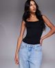 Good American Good American sculpting corset bodysuit in black - 4