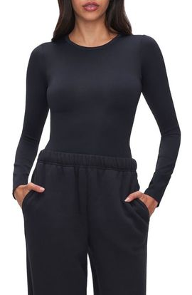 Good American Good American Sculpting Crewneck Bodysuit