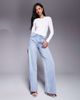 Good American Good American sculpting crewneck bodysuit in white - 4