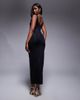 Good American Good American sculpting maxi dress in black - 3