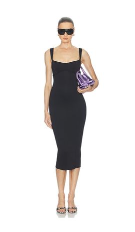 lilac formal midi dress Lilac Twisted Shoulder Midi Dress - Mermaid Smocking S