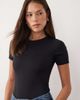 Good American Good American sculpting tee bodysuit in black - 3