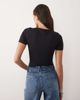 Good American Good American sculpting tee bodysuit in black - 4