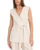 Good American Good American Sleeveless Belted Vest - 1