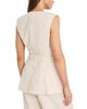 Good American Good American Sleeveless Belted Vest - 3