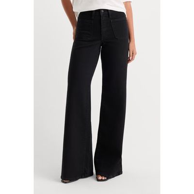 Good American Good American Soft-Tech Good Legs Palazzo Jeans