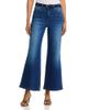 Good American Good American Soft Tech Good High Rise Petite Palazzo Jeans in Indigo - 1