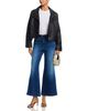 Good American Good American Soft Tech Good High Rise Petite Palazzo Jeans in Indigo - 2