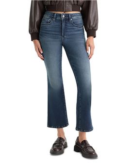Good American Good American Soft Tech Good Legs Ankle Mini Bootcut Jeans in Indigo1132