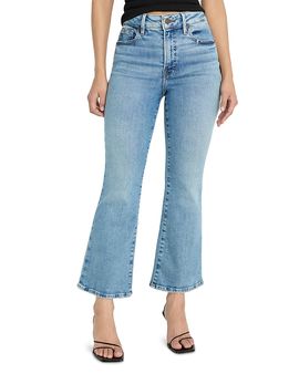 Good American Good American Soft Tech Good Legs Crop Mini Boot Jeans in Indigo1214