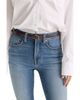 Good American Good American Soft Tech Good Legs Mid Rise Straight Jeans in Indigo1327 - 5