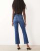 Good American Good American soft tech good legs slim straight leg jeans in mid blue wash - 2
