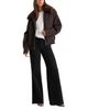 Good American Good American Soft Tech Good Waist High Rise Palazzo Jeans in Black001 - 2