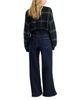 Good American Good American Soft Tech Good Waist High Rise Palazzo Jeans in Indigo1308 - 3