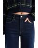 Good American Good American Soft Tech Good Waist High Rise Palazzo Jeans in Indigo1308 - 5