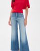 Good American Good American Soft Tech Good Waist Palazzo Ankle Jeans Indigo1238 - 5