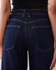 Good American Good American soft touch good waist palazzo ankle length jeans in indigo-Blue - 4