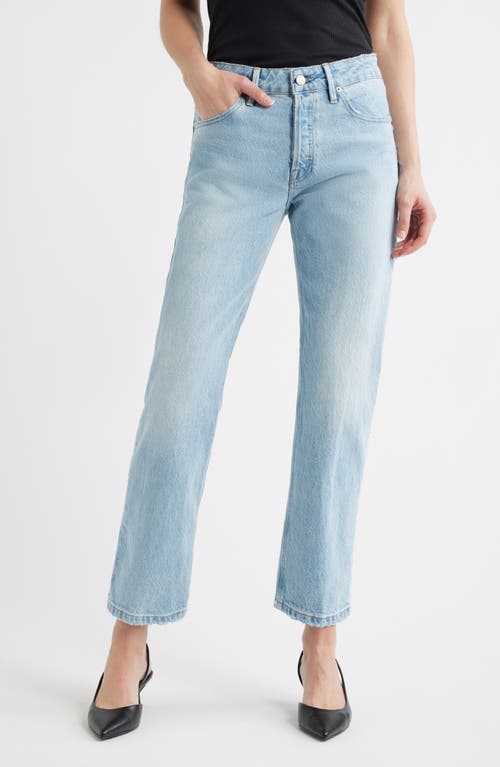 Good American Good American Straight Leg Ankle Jeans