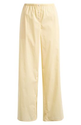 Good American Good American Stripe Poplin Pants