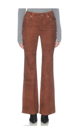 Good American Good American Suede Good Legs Flare Jeans