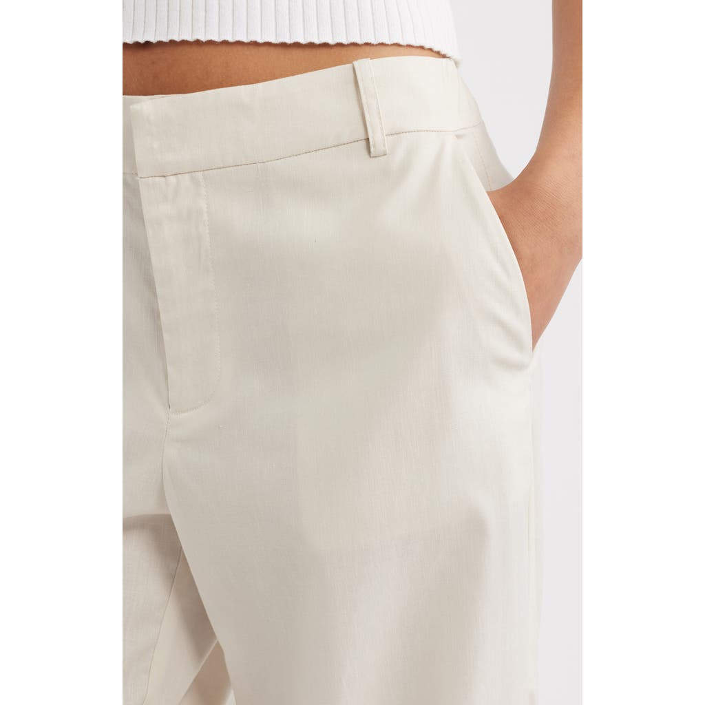 Good American Good American Tencel Lyocell Blend Wide Leg Pants
