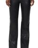 Good American Good American The Better Than Faux Leather Low Rise Boot Cut Pants Black001 - 1